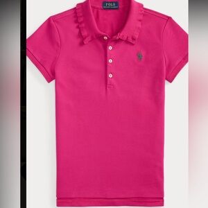 NEW!! Polo by Ralph Lauren Pink little girls Polo Shirt with Embroidered Pony
